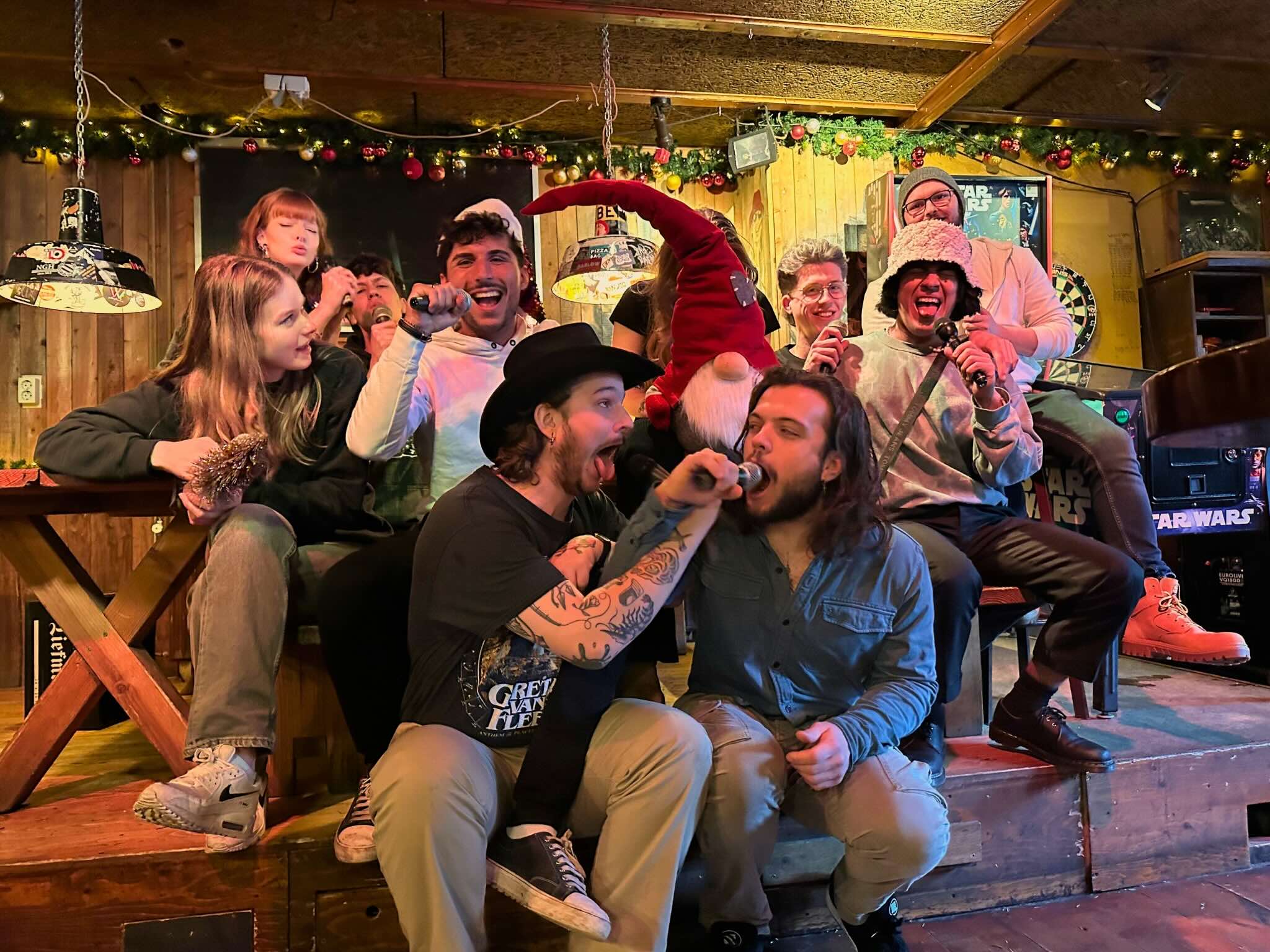 Christmas Karaoke at the Boothill Saloon